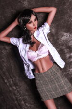 Firedoll-Karlee_2436 Beste prijs/kwaliteit Realdoll Karlee met kleine borsten en zwart krullend haar 71