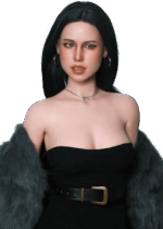 48-DD-Naomi-160 Realistische sexpop Naomi 160 cm in natuurlijke pose, levensechte siliconen sekspop met gedetailleerd gezicht en volwassen proporties voor persoonlijke beleving.