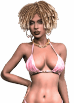 Realistische TPE sexpop Firedoll Amara 156 cm met donker haar, grote borsten en ronde billen, levensechte sekspop met verleidelijke uitstraling.