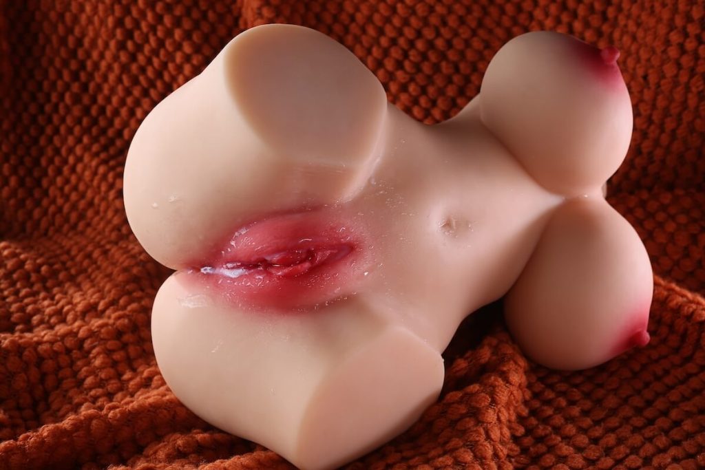 Accessoires Masturbator met vagina & anus 14