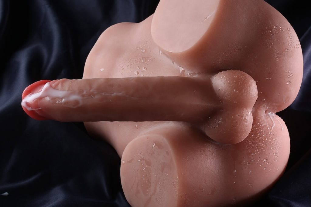 Accessoires Realistische masturbator met penis & anus 28
